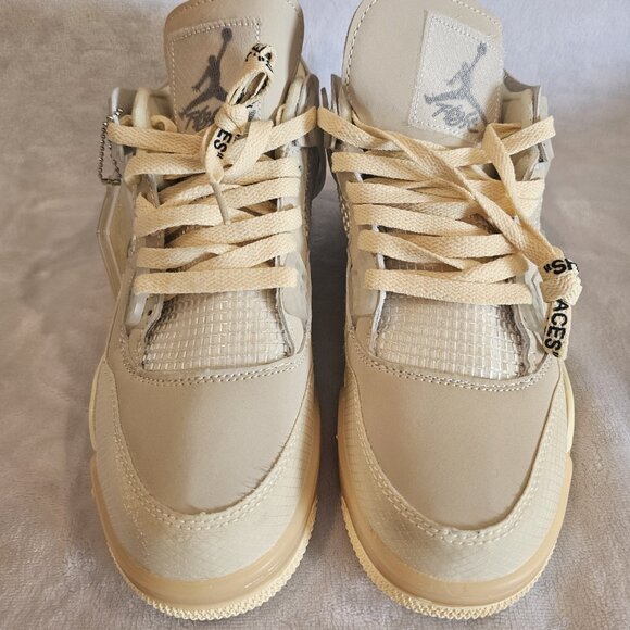 Jordan 4 Retro Off White Sail-Men's 7/Women's 9 NWOT - Picture 3 of 3